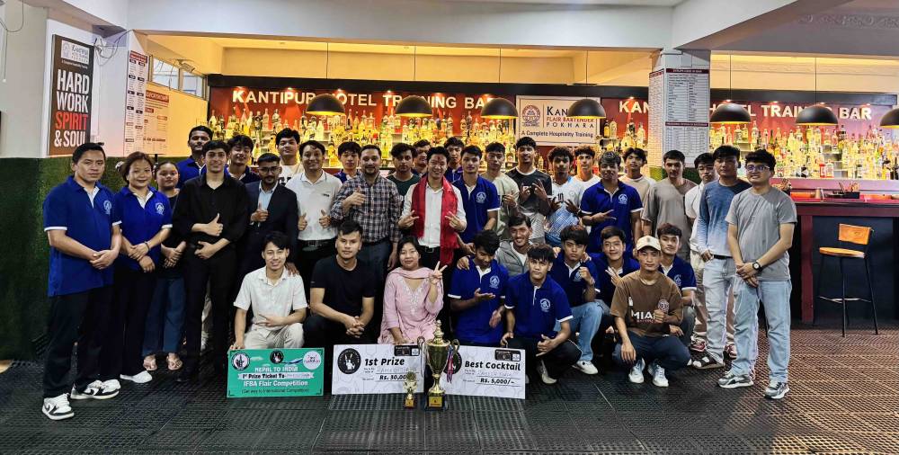 BARTENDING HISTORY MADE: Our Senior Flair Bartender Instructor, RAMESH THAPA Wins The TITLE