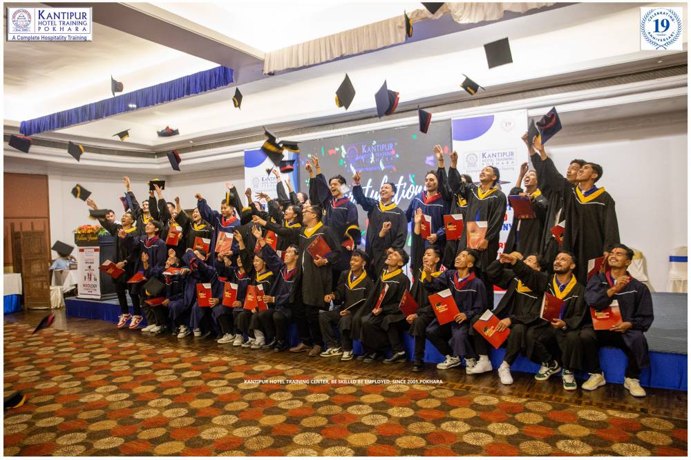 Kantipur Hotel Training Center Hosts 72nd Certificate Award Ceremony